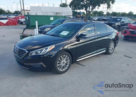 2015 Hyundai Sonata Limited из США, поврежденный, VIN 5NPE34AF9FH136596